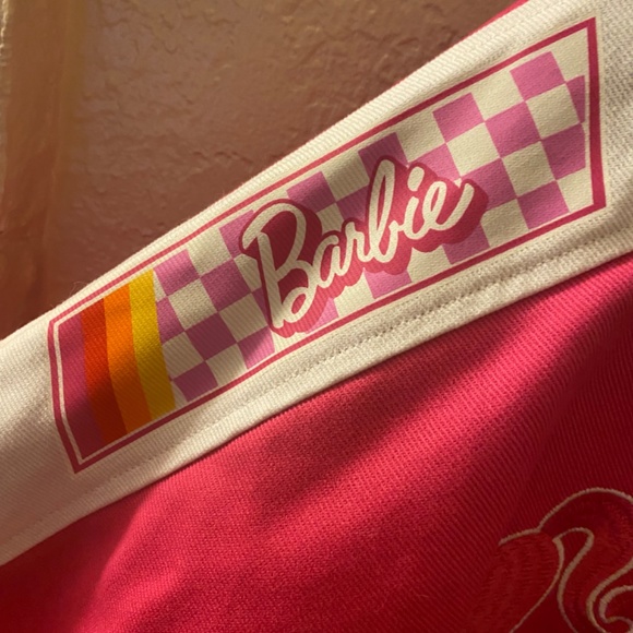 Barbie Checkered Racing Jacket - BoxLunch Exclusive 3x - Picture 3 of 7